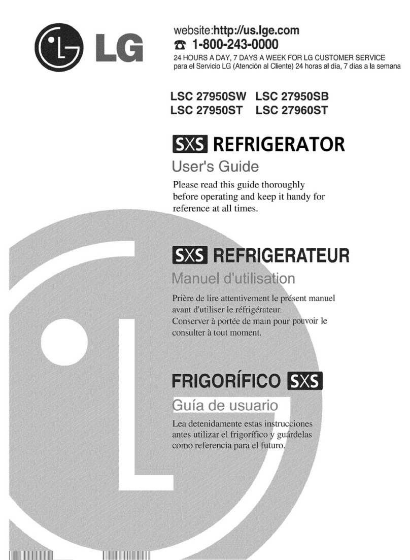 LG LSC27950SW User manual