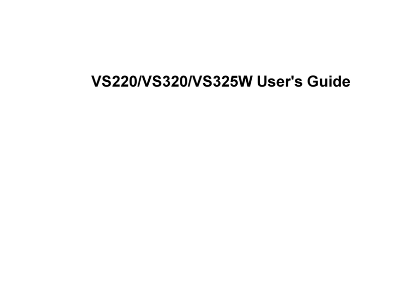 Epson VS220 User manual
