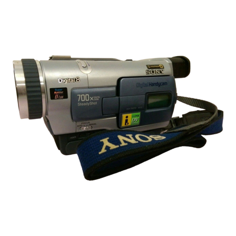 Sony TRV230 - Digital8 Camcorder operating instructions