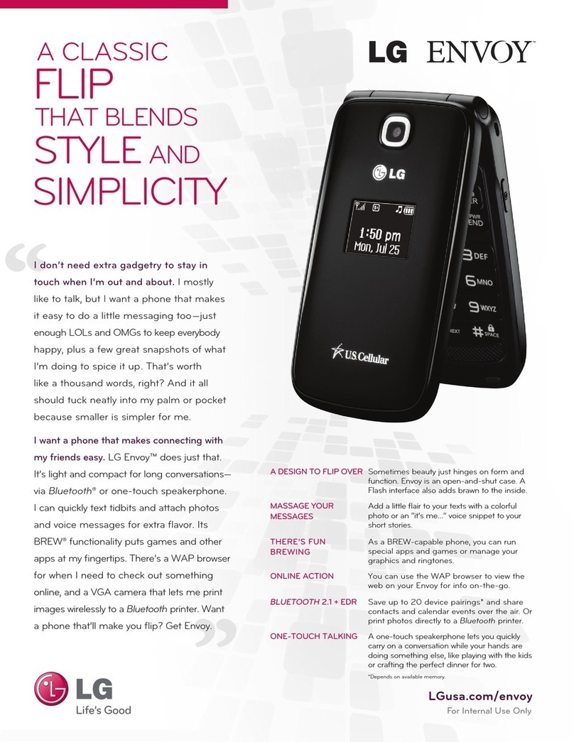 LG UN150 User manual