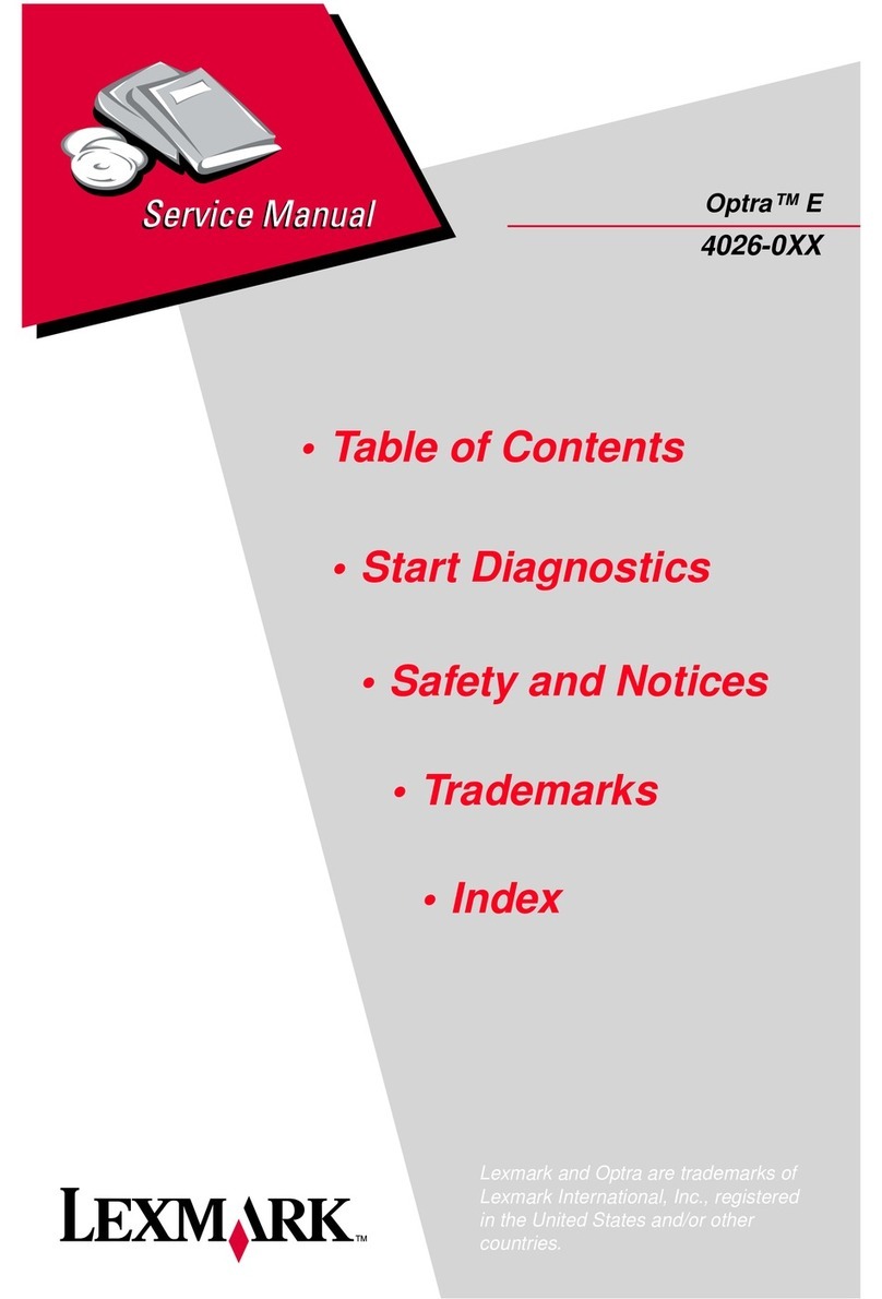 Lexmark Optra es User manual