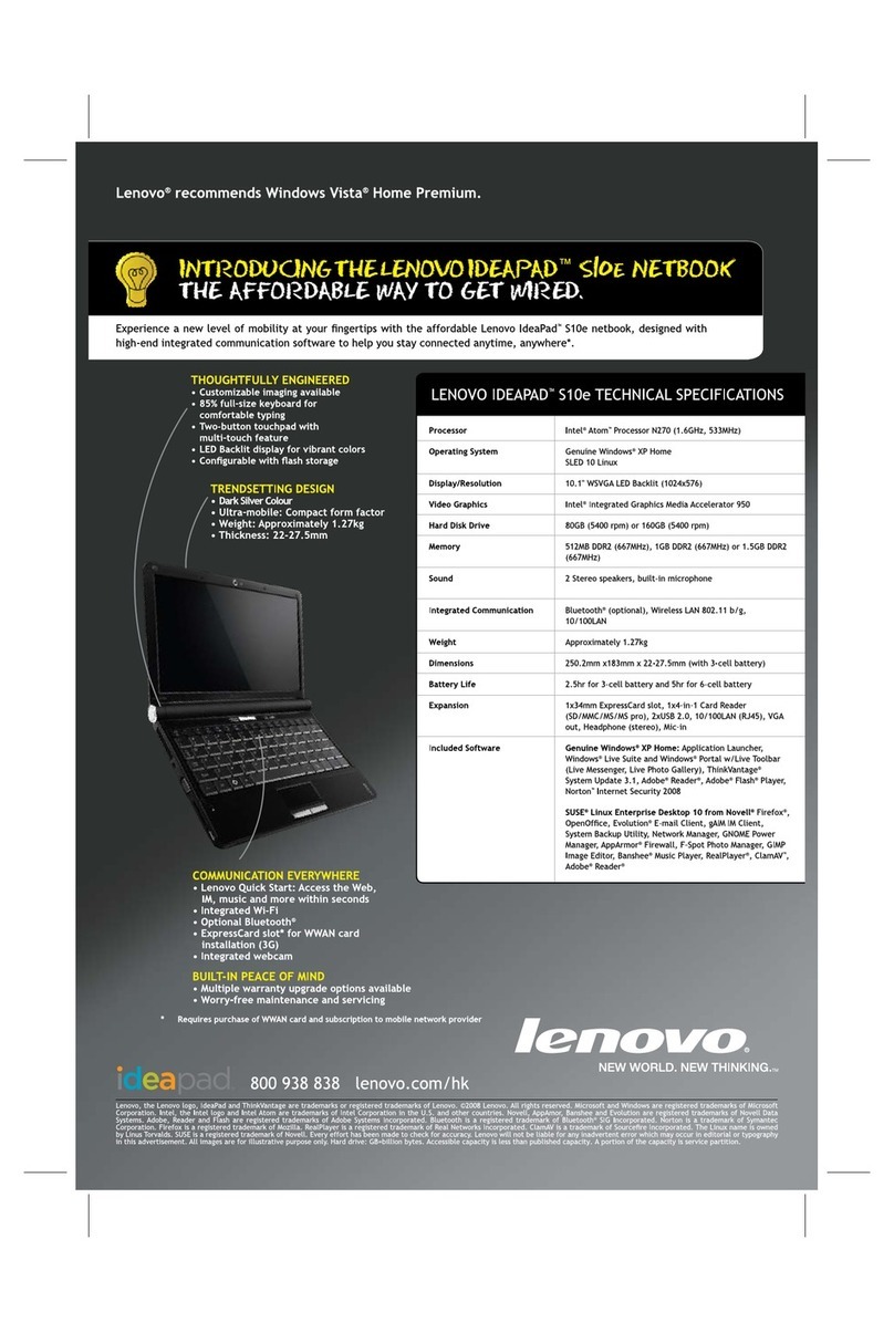 Lenovo 4187RWU brochure