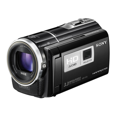 Sony Handycam HDR-PJ10E User manual