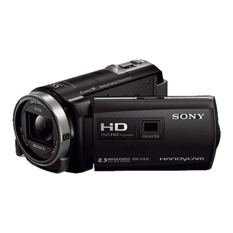 Sony HDR-PJ430V Setup guide