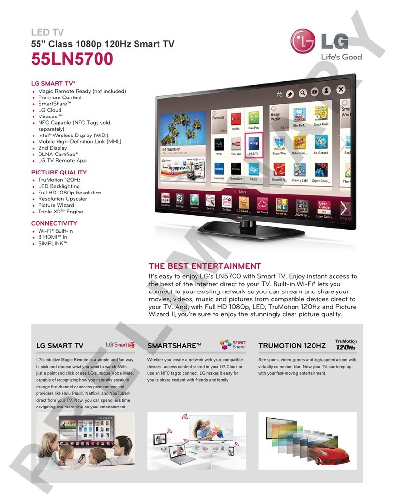 LG 55LN5700 specification