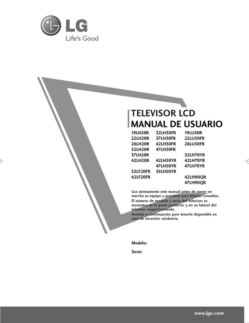 LG 42LH20R-MA Instruction Manual