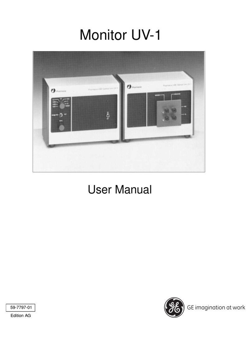 GE UV-1 user manual