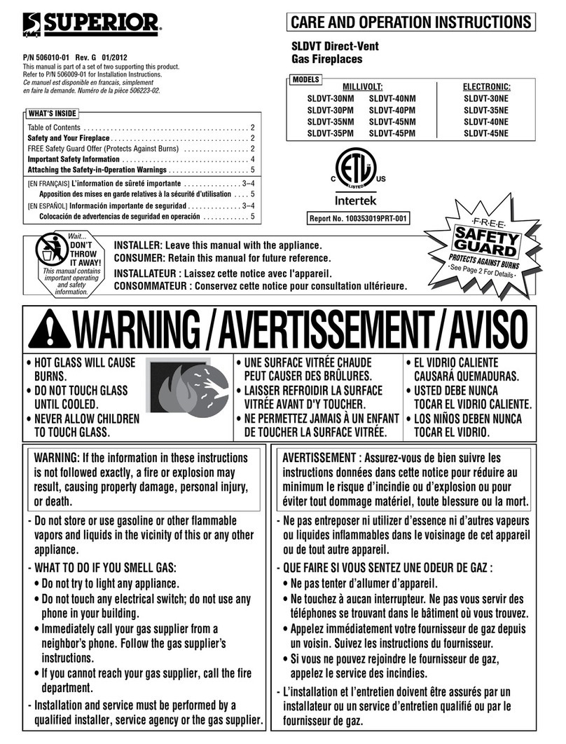 Superior SLDVT Series User manual
