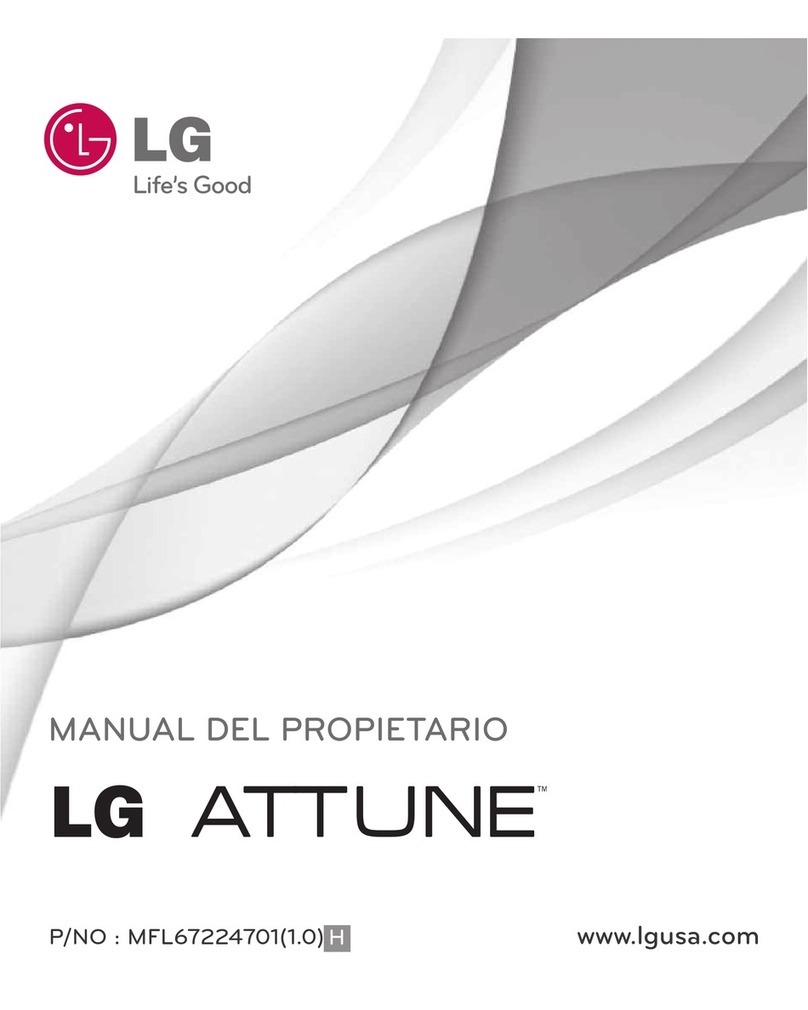 LG UN270 User manual