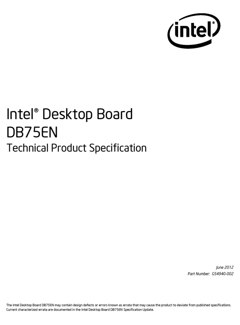 Intel DB75EN User manual