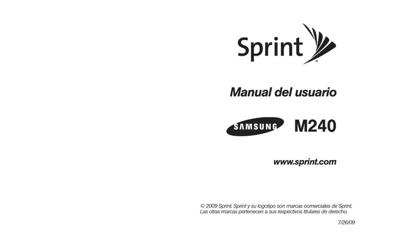 Samsung SPHM240 Manual Del Usuario