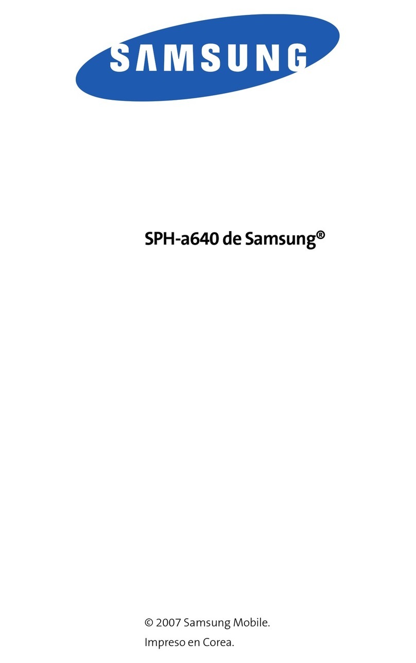 Samsung SPH-a640 Series User guide