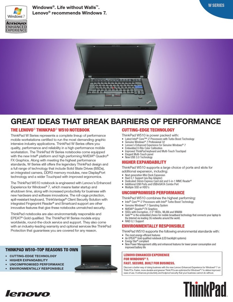 Lenovo 43195RU User manual