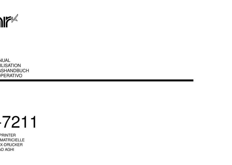 Star Micronics LC-7211 user manual
