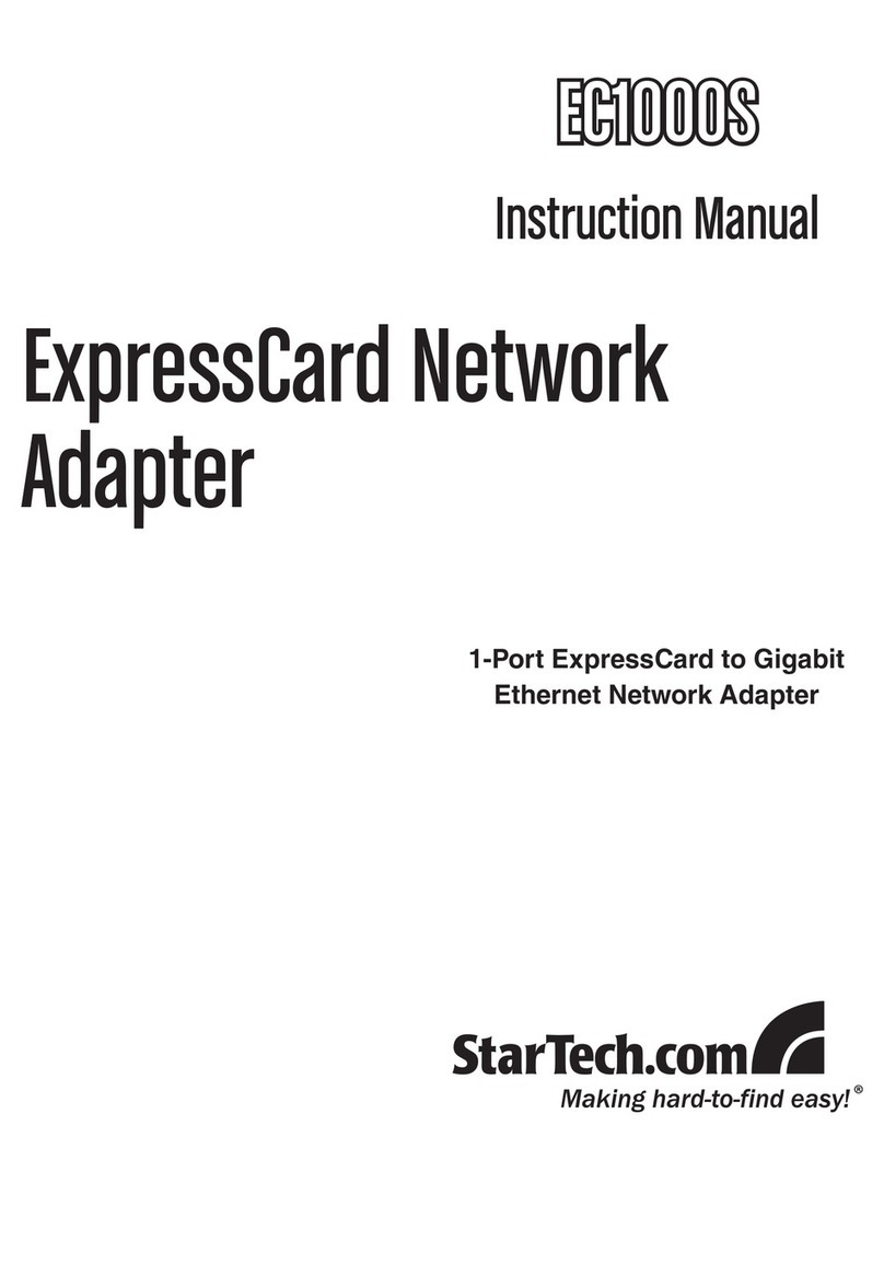 StarTech.com EC1000S User manual