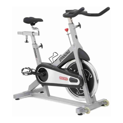 Star Trac Spinner Velo XT User manual
