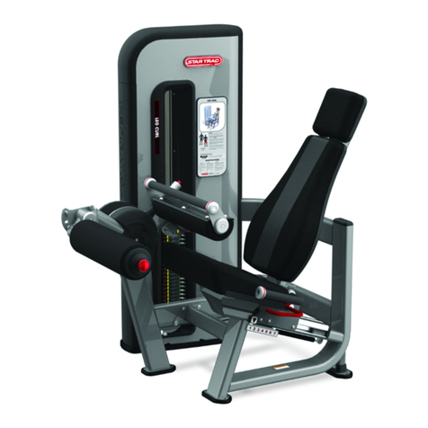 Star Trac INSPIRATION STRENGTH LEG CURL IP-S1315 User manual Star Trac INSPIRATION STRENGTH LEG CURL IP-S1315 User manual