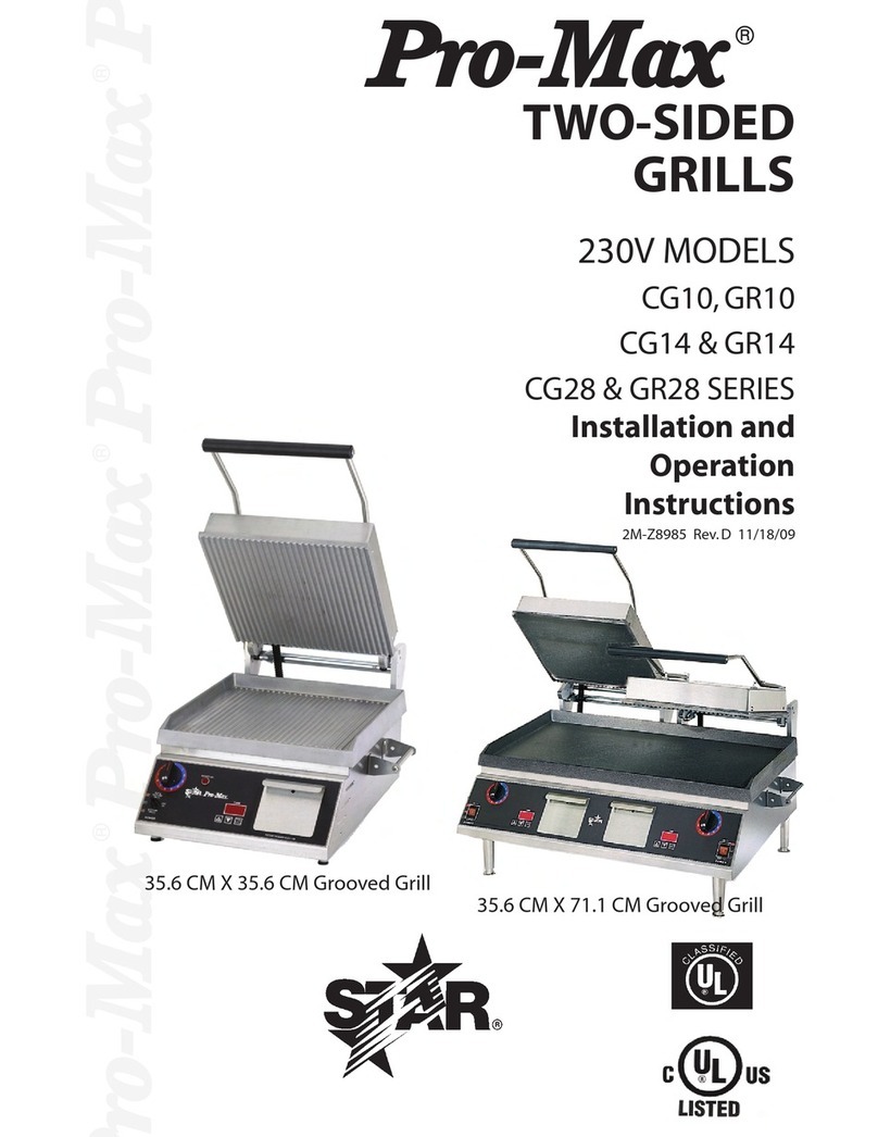 Star Manufacturing Pro-Max CG10 Installation and operation instructions Star Manufacturing Pro-Max CG10 Installation and operation instructions