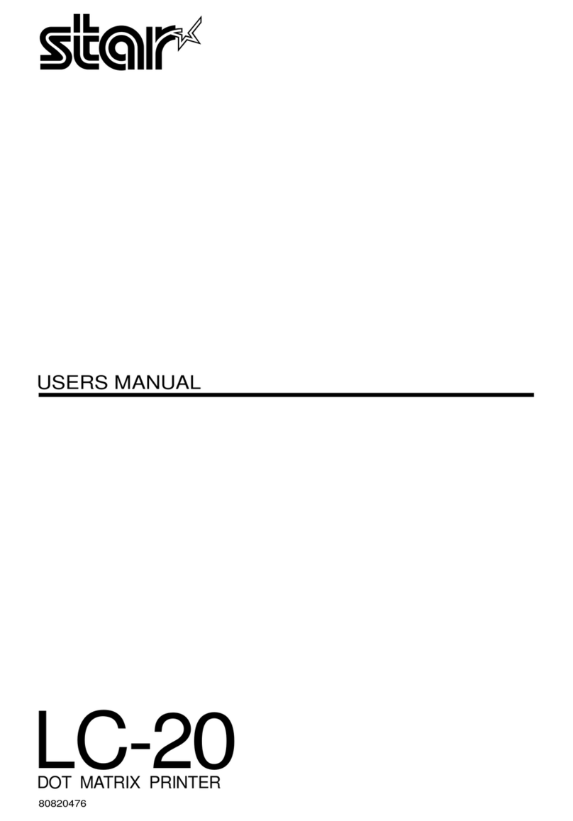Star Micronics LC-20 User manual