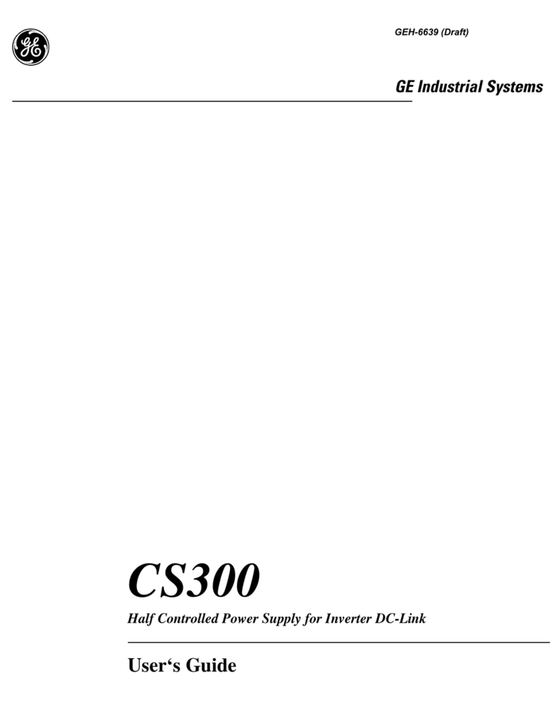 GE CS300 User's guide User manual