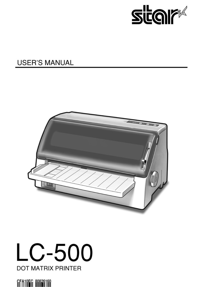 Star Micronics LC-500 User manual