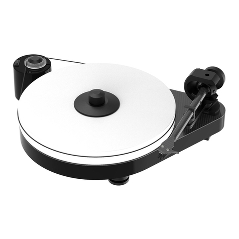 Pro-Ject Audio Systems Pro-Ject RPM 5 User manual