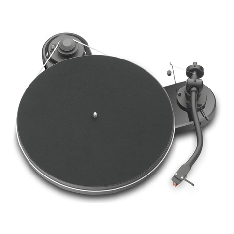 Pro-Ject Audio Systems Pro-Ject RPM 1.3 Genie User manual