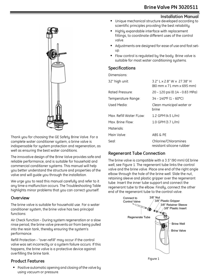 GE 3020511 User manual GE 3020511 User manual