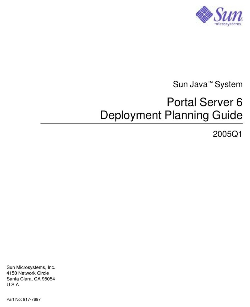 Sun Microsystems Sun Java System 2005Q1 Portal Server 6 Technical manual