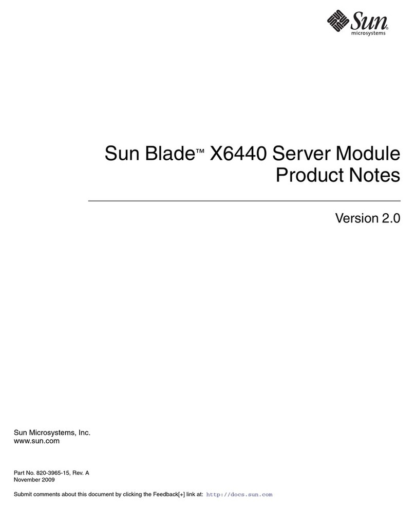 Sun Microsystems Sun Blade X6440 s Service manual