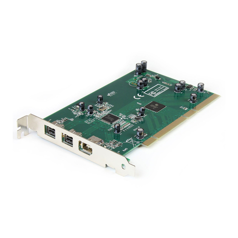 StarTech.com PCI1394B_3 User manual