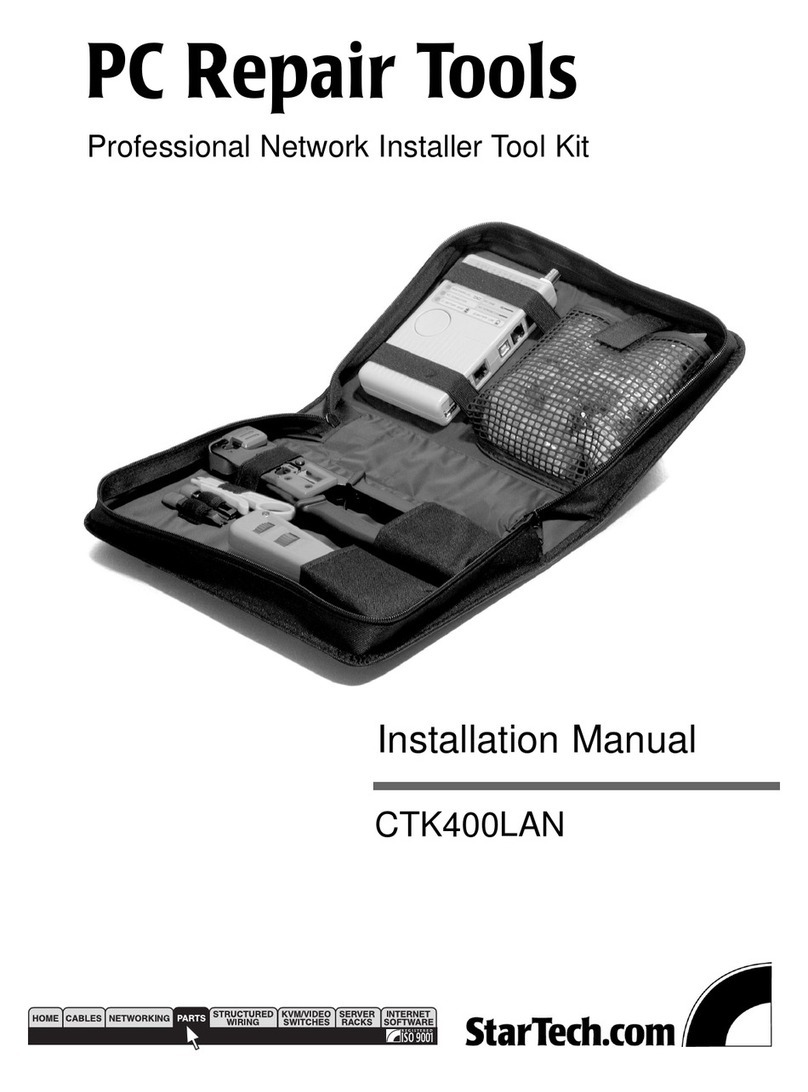 StarTech.com CTK400LAN installation manual