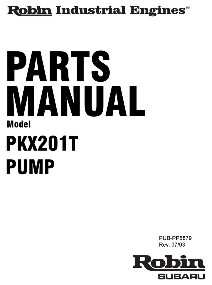 Robin PKX201T User manual