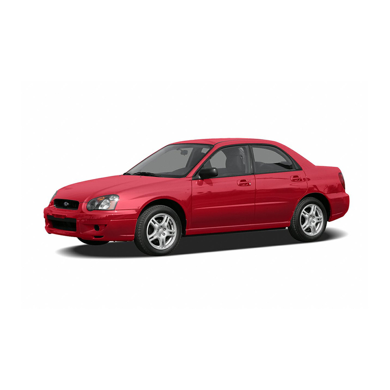 Subaru Impreza 2004 Service manual