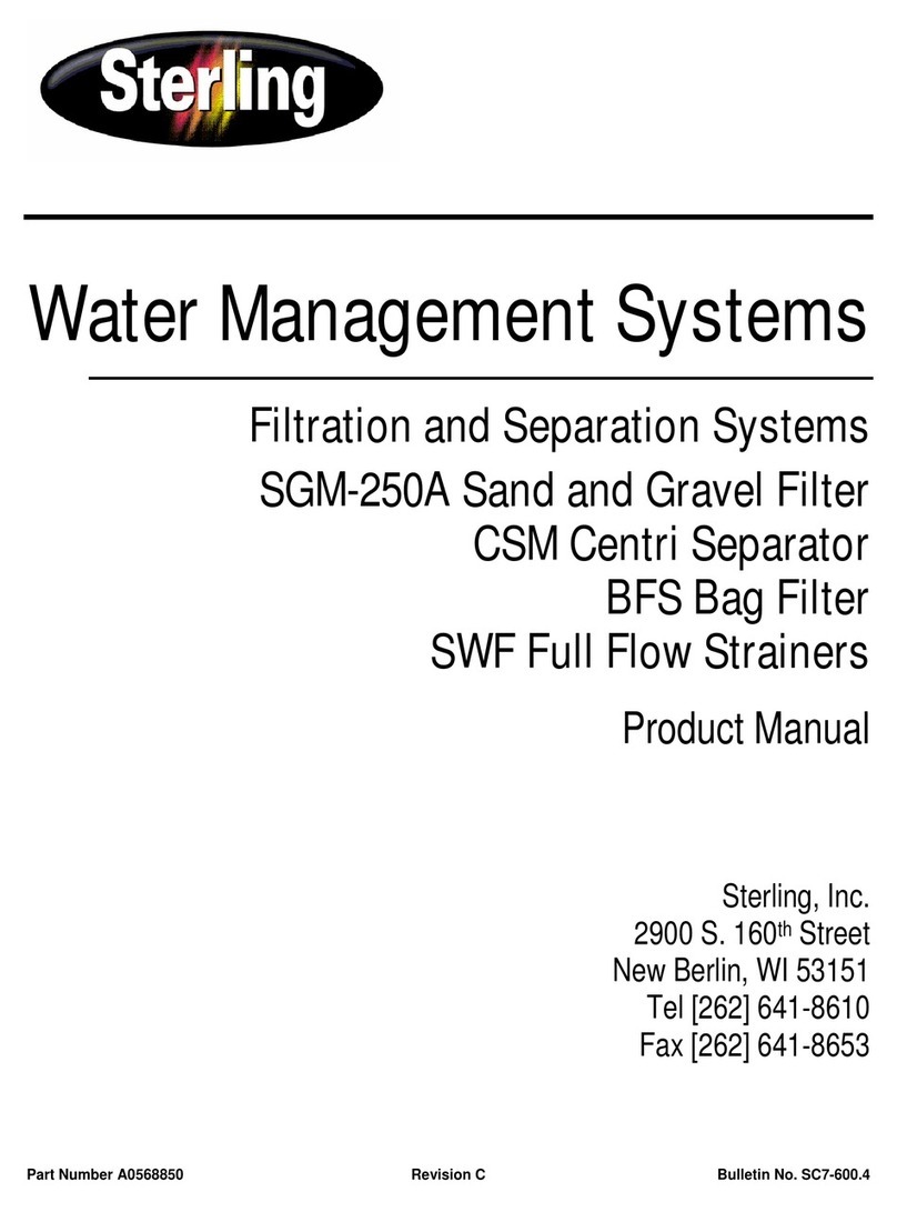 Sterling SGM-250A product manual