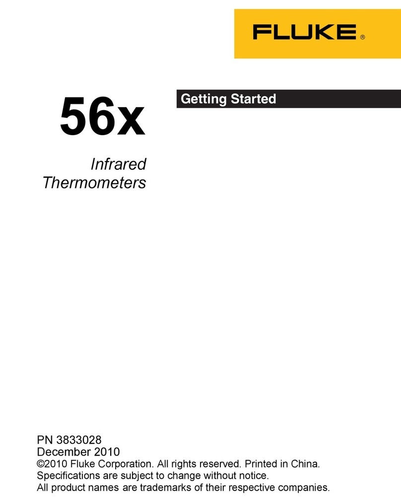 Fluke 56X User manual