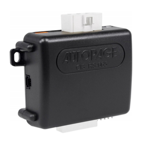 Auto Page C3-RS-665-2W User manual