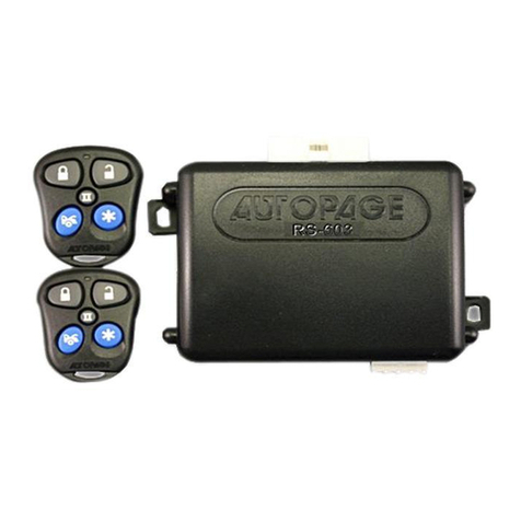 Auto Page C3-RS-603 User manual Auto Page C3-RS-603 User manual