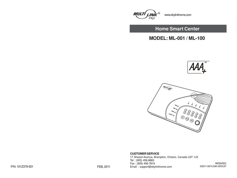 Multilink ML-001 user manual Multilink ML-001 user manual