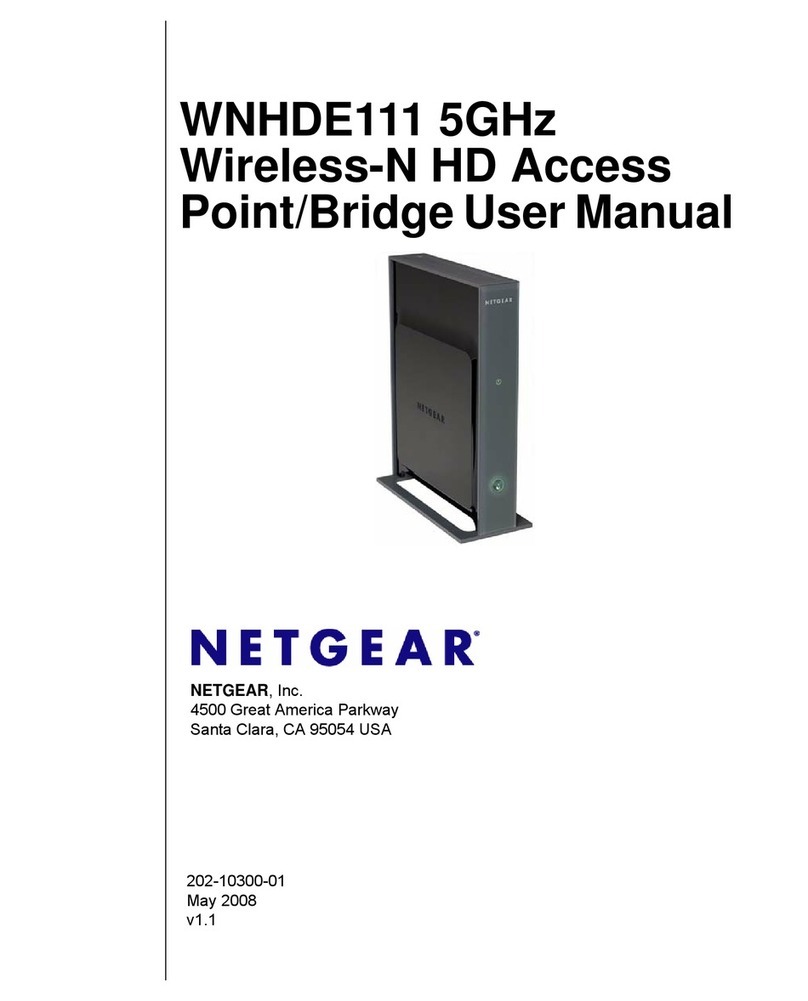 NETGEAR WNHDE111 User manual NETGEAR WNHDE111 User manual