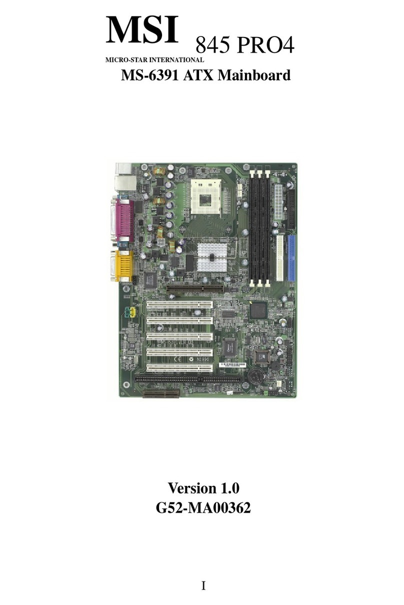 MSI 845 PRO4 manual