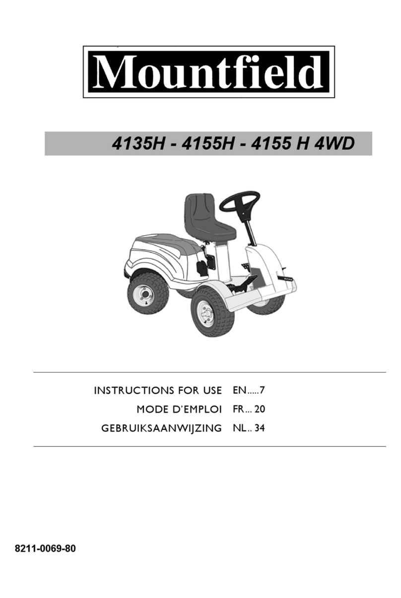 Mountfield 4135H User manual Mountfield 4135H User manual