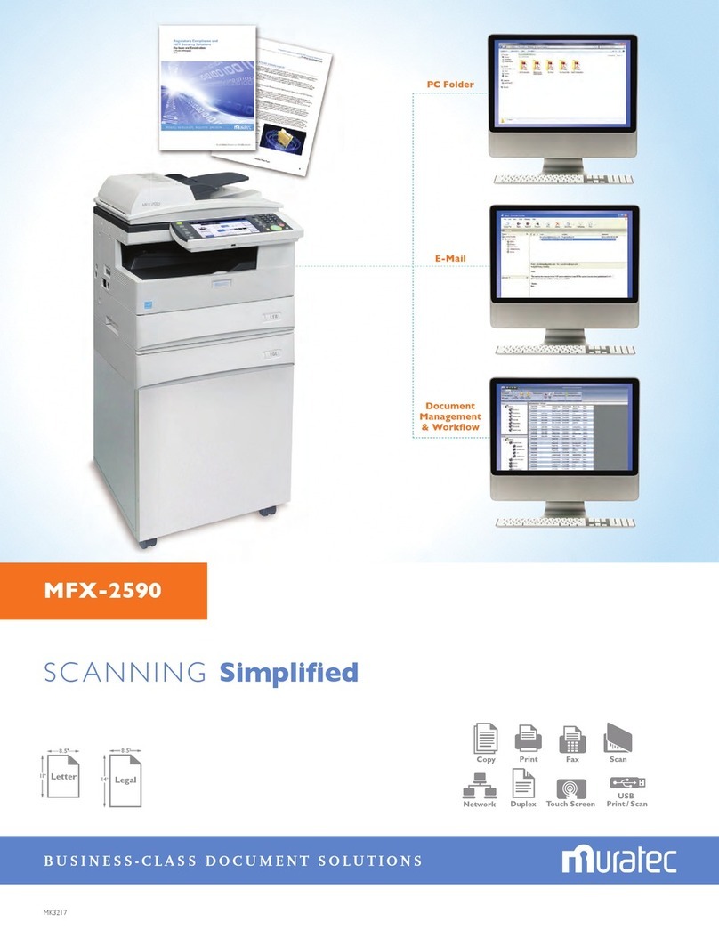 Muratec MFX-2590 User manual