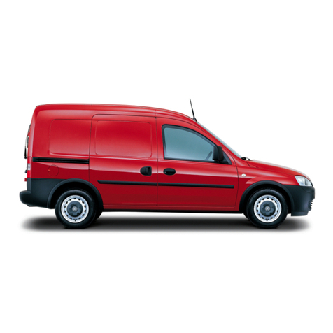Vauxhall 2013 Combo owner's manual