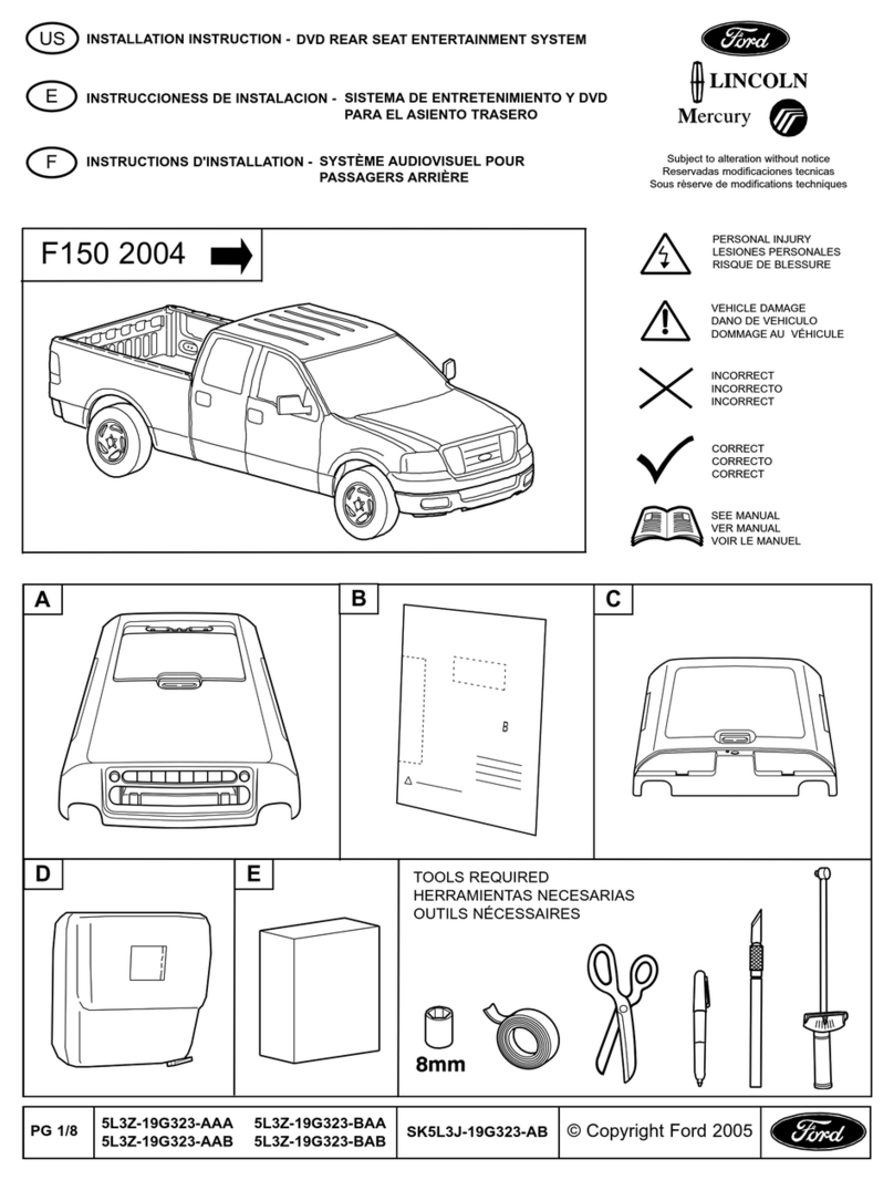 Ford 2004 F150 HERITAGE User manual