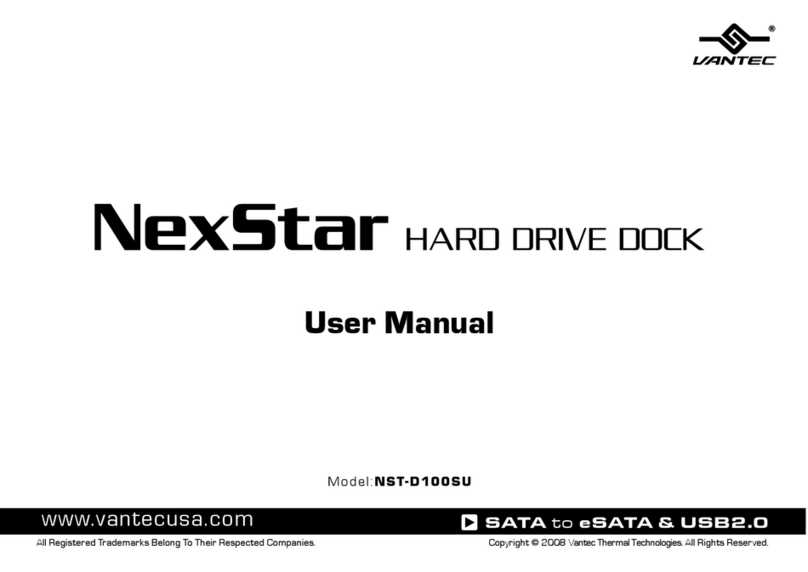 Vantec Vantec NST-D100SU user manual