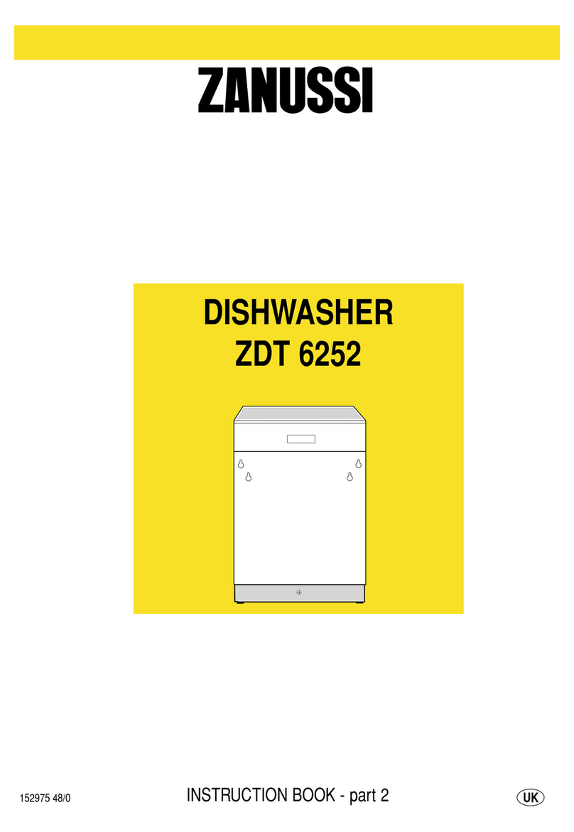 Zanussi ZDT6252 User manual