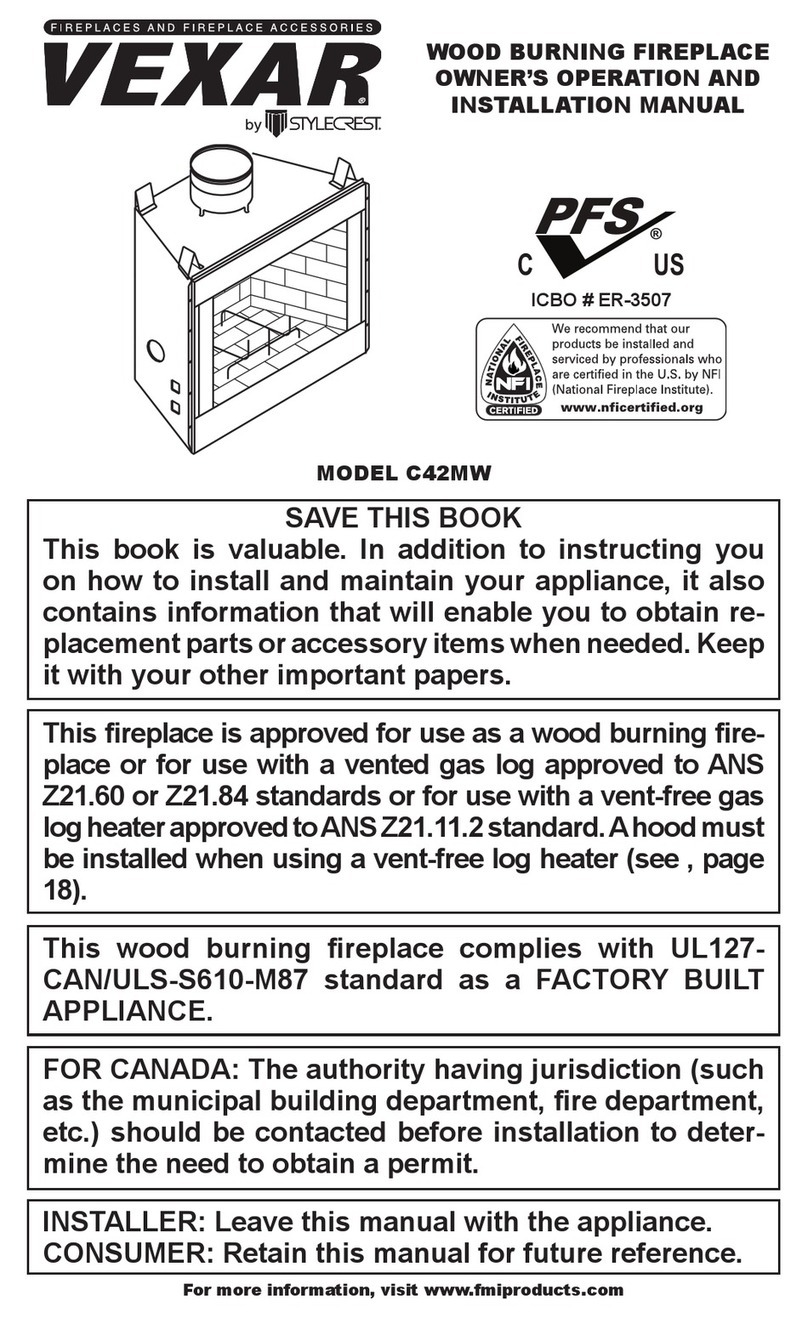Vexar C42MW User manual
