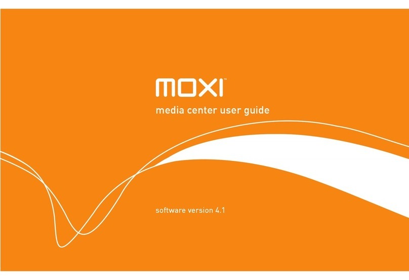 Moxi media center user guide