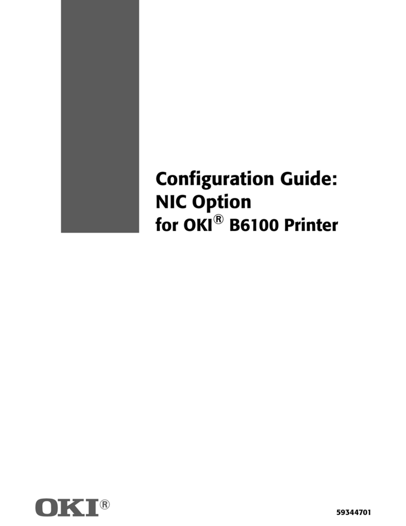 Oki B6100n User manual